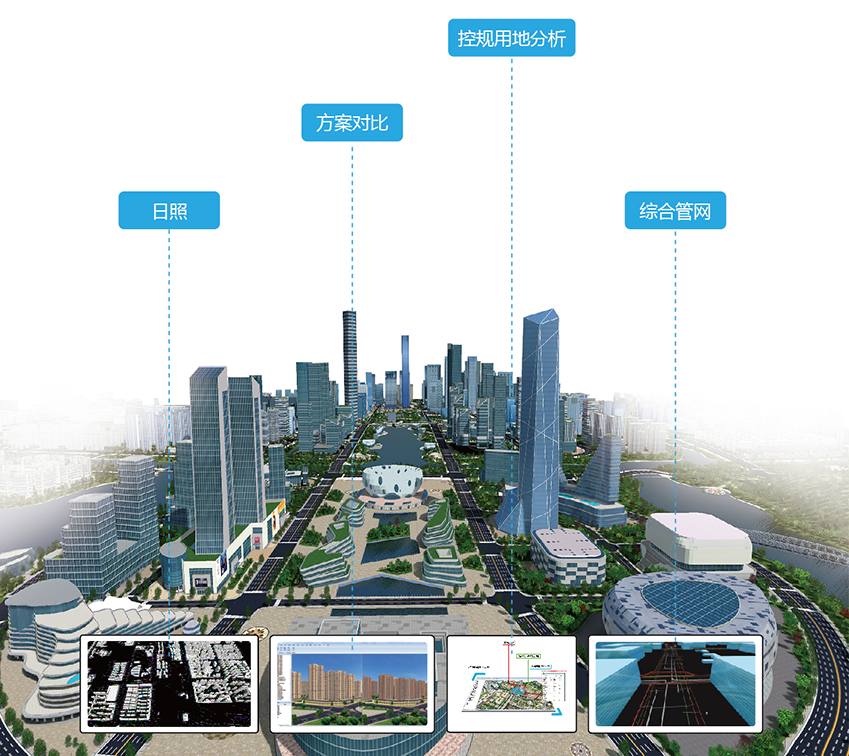 智慧規(guī)劃三維一體化解決方案